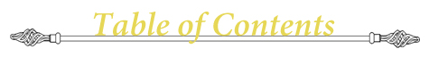 Table of Contents